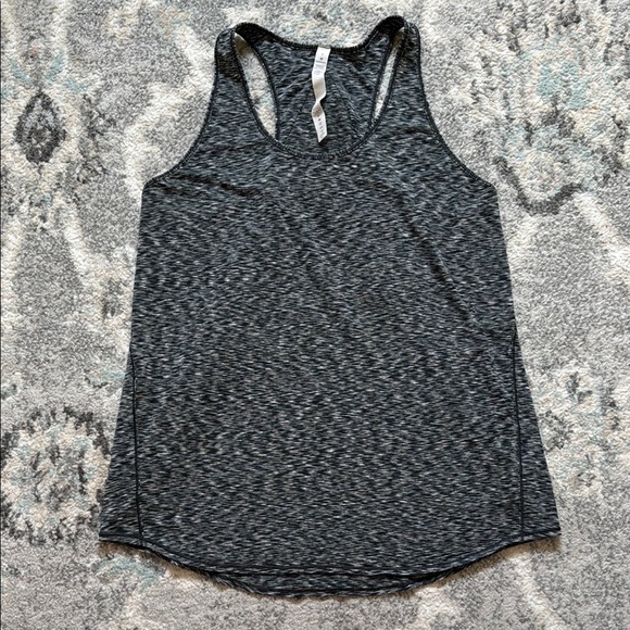Lululemon Black and White Marled Tank Top - Picture 1 of 8